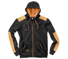 Мужская толстовка Smart Men's Sweat Jacket, Black / Orange